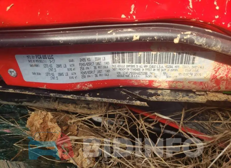 1C4PJMBS8HW625286 Photo# 14