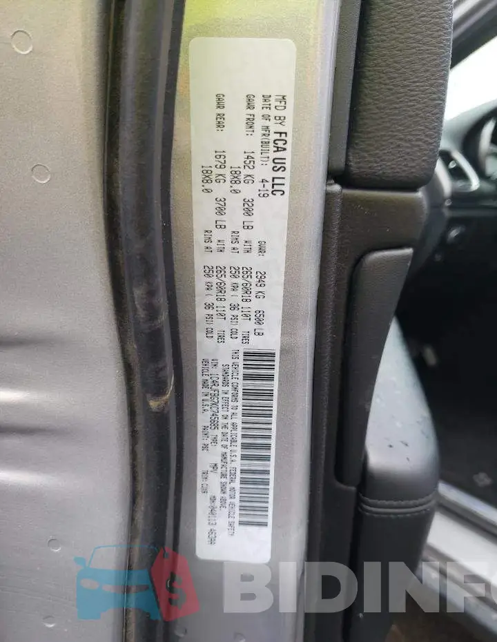 1C4RJFBG7KC745685 Photo# 13