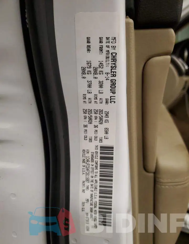 1C4RJFCG4FC611687 Photo# 12