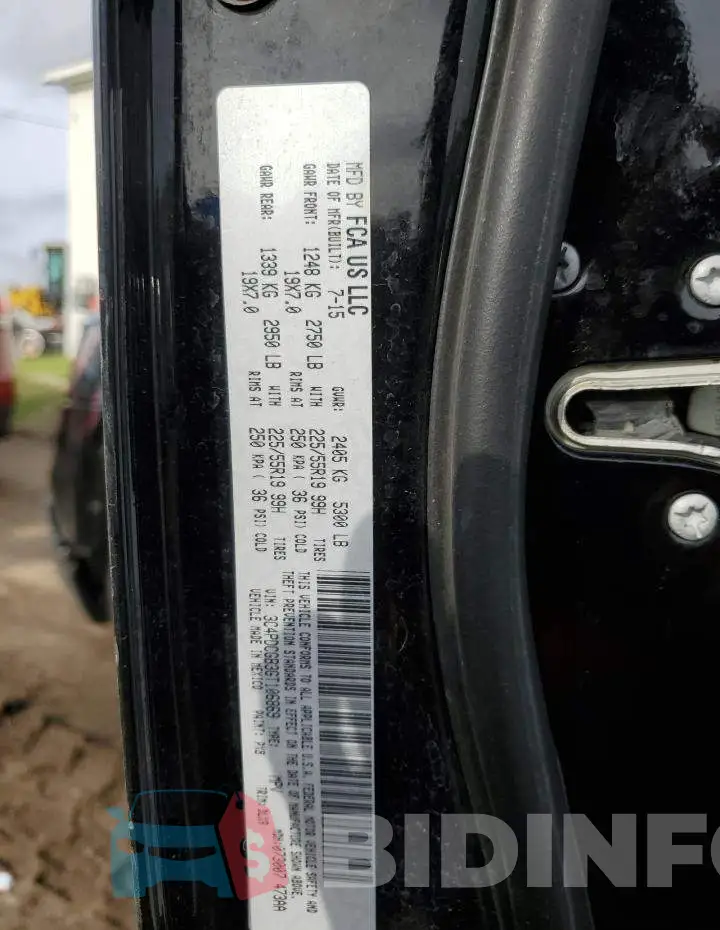 3C4PDCGB3GT106869 Photo# 13