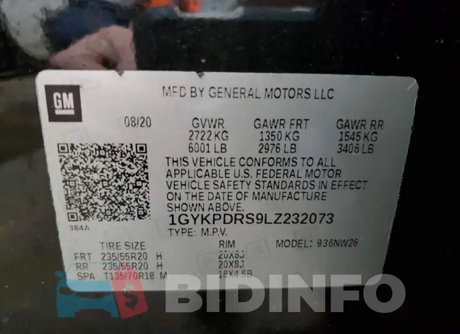 1GYKPDRS9LZ232073 Photo# 14