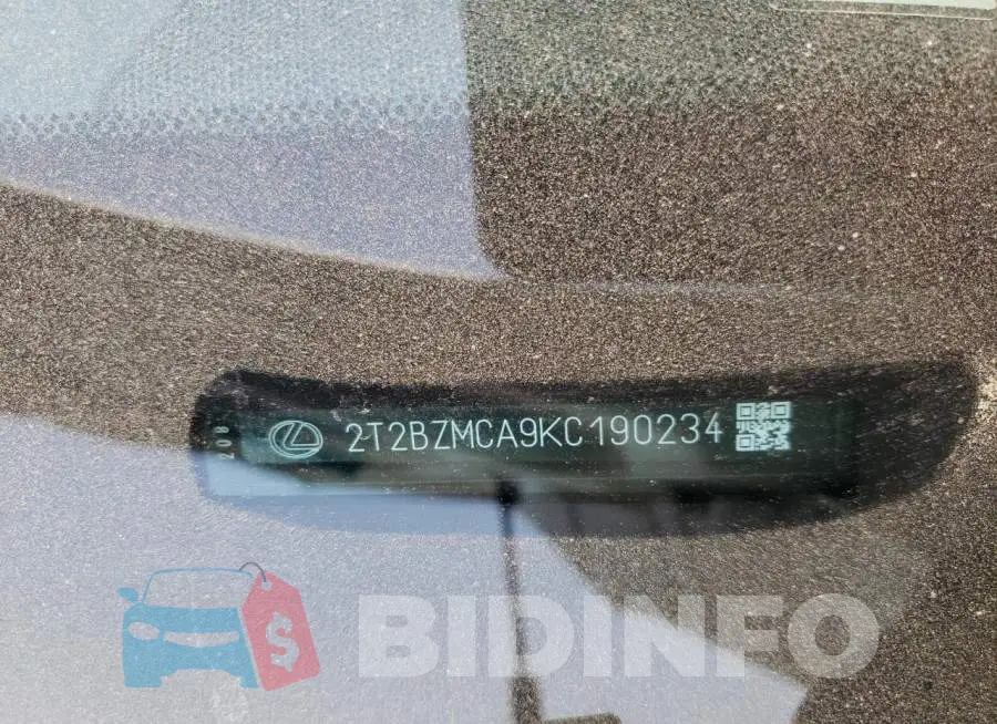 2T2BZMCA9KC190234 Photo# 12