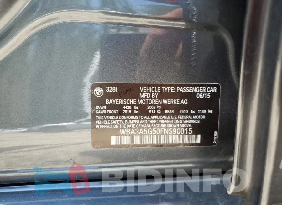 WBA3A5G50FNS90015 Photo# 12