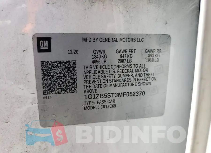 1G1ZB5ST3MF052370 Photo# 12