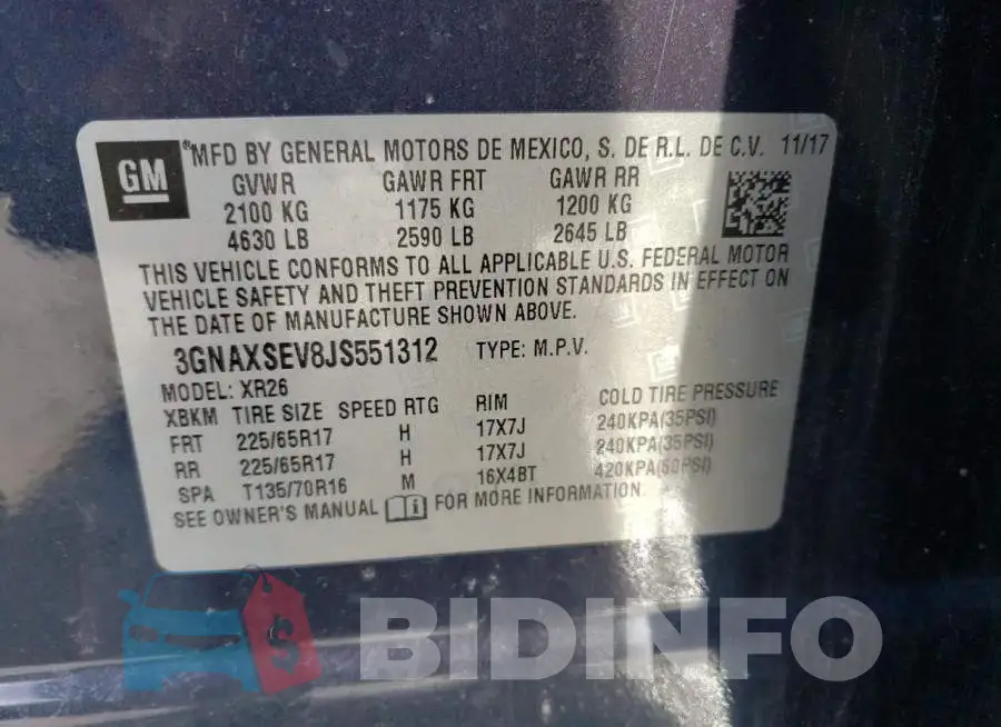 3GNAXSEV8JS551312 Photo# 12
