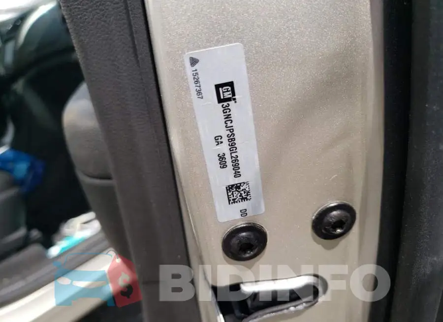 3GNCJPSB9GL269040 Photo# 13
