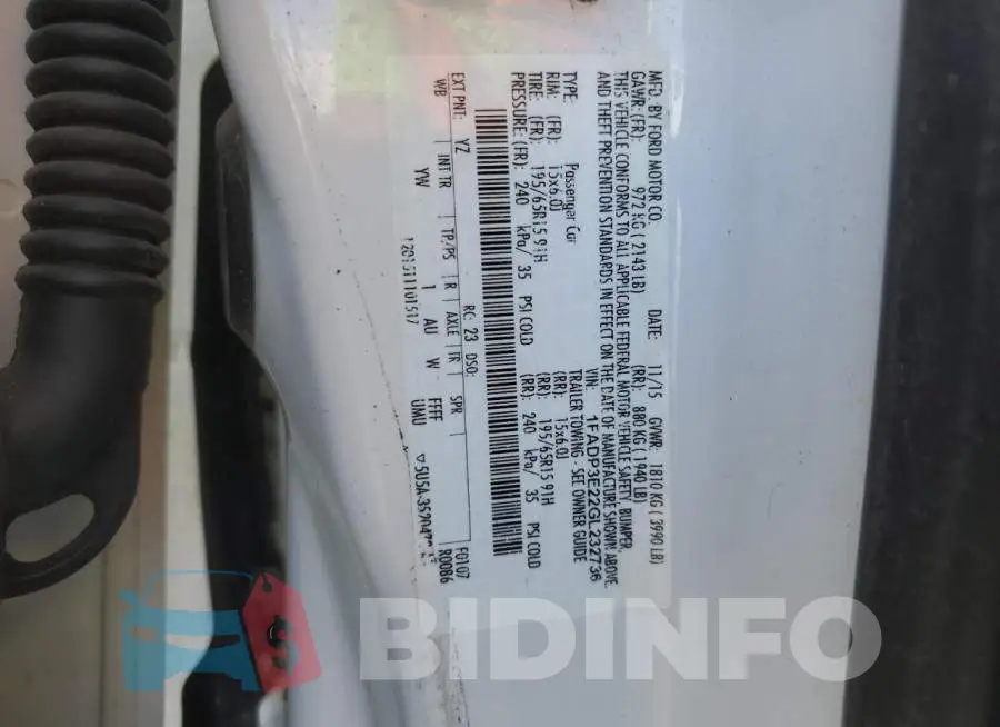1FADP3E22GL232736 Photo# 12