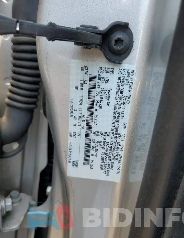 1FADP3F24FL355077 Photo# 13