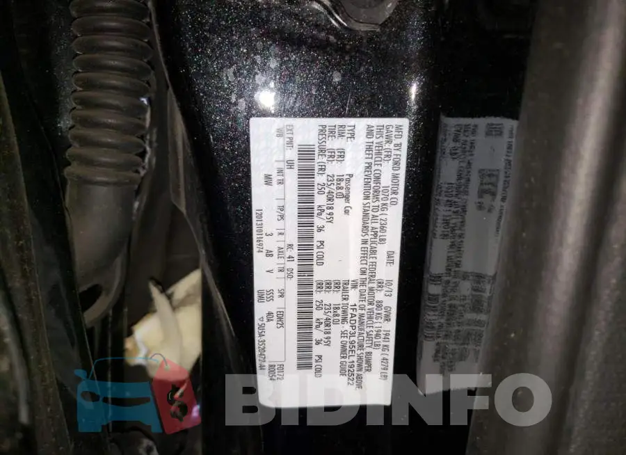 1FADP3L95EL192522 Photo# 12