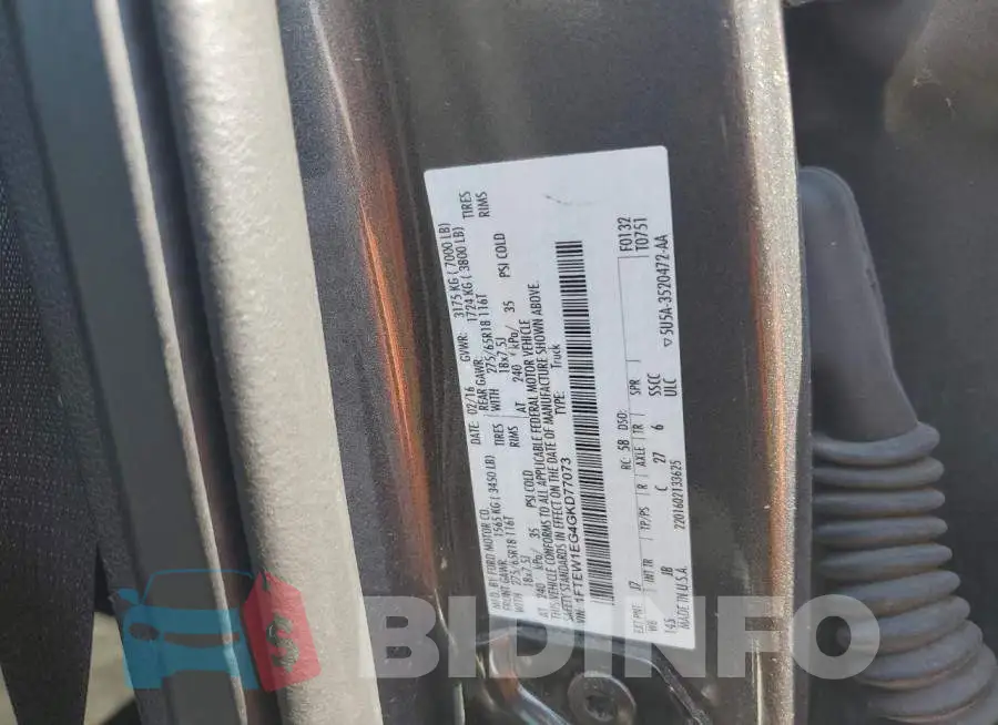 1FTEW1EG4GKD77073 Photo# 12