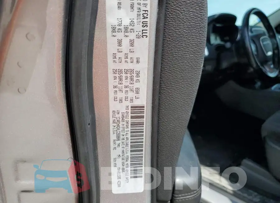 1C4RDHAGXLC268806 Photo# 12