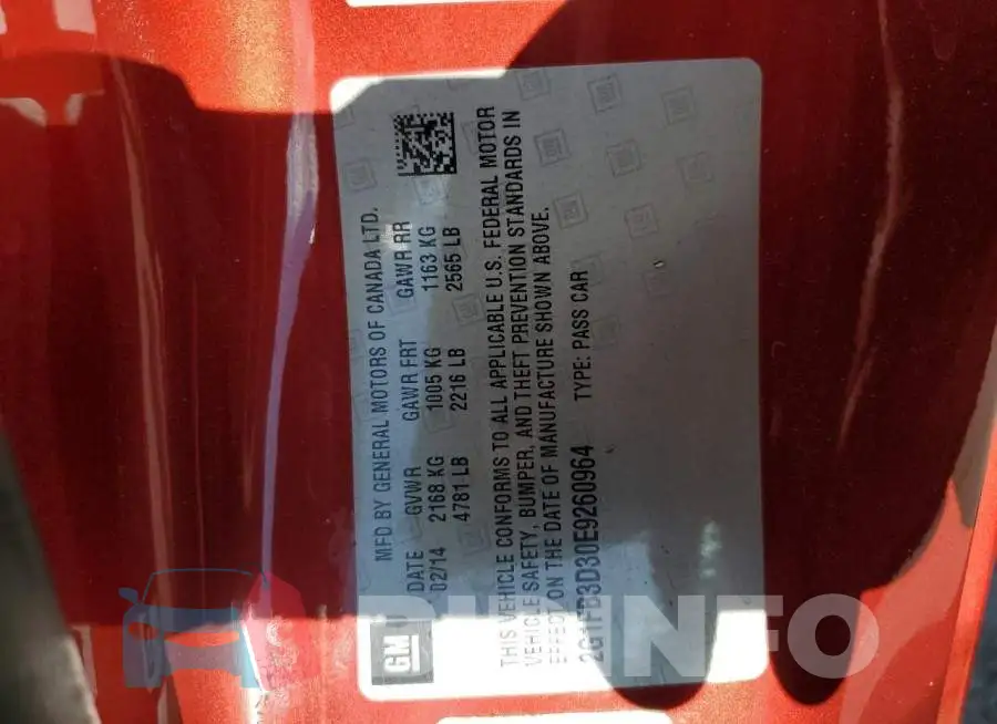 2G1FB3D30E9260964 Photo# 10