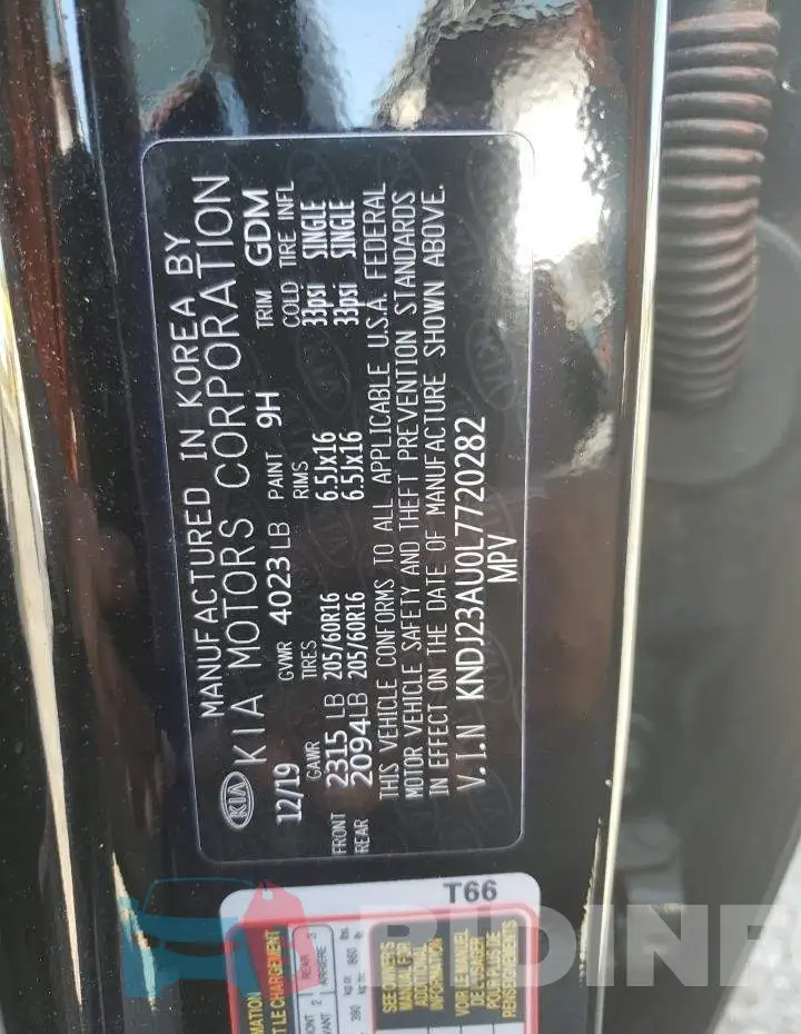 KNDJ23AU0L7720282 Photo# 13