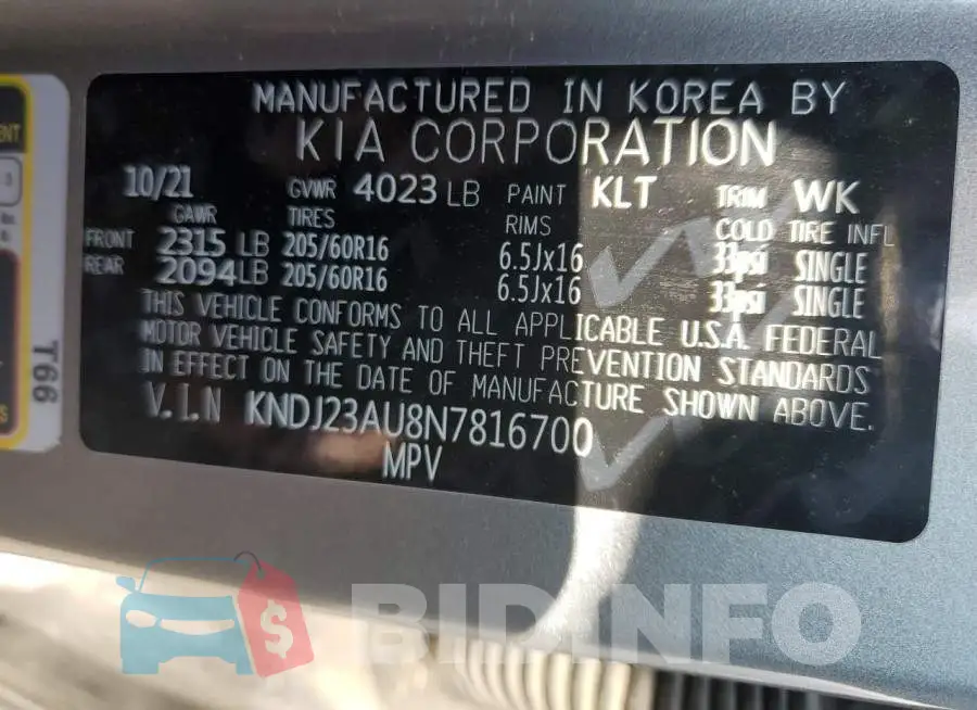 KNDJ23AU8N7816700 Photo# 13