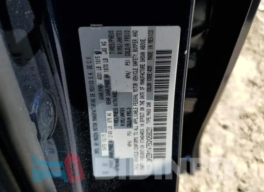 3MZBM1W76GM268031 Photo# 13