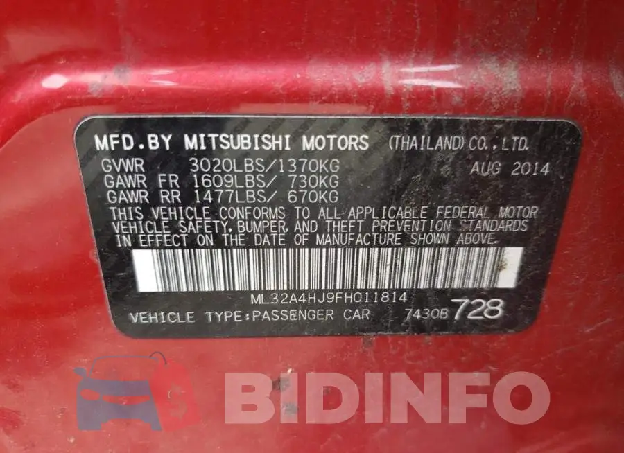 ML32A4HJ9FH011814 Photo# 13