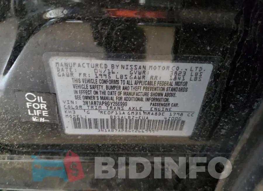 3N1AB7AP8GY266999 Photo# 13