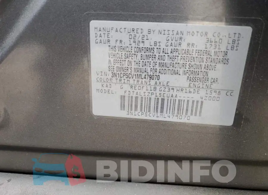 3N1CP5CV1ML479070 Photo# 12