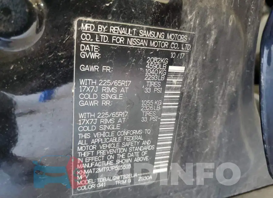 KNMAT2MT9JP515518 Photo# 13