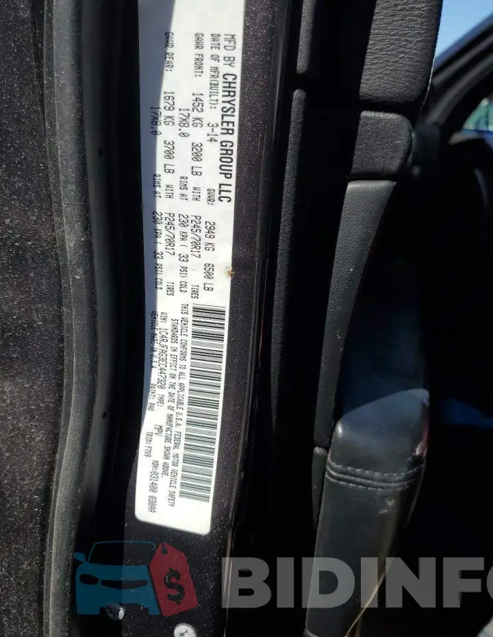 1C4RJFAG3EC447320 Photo# 12