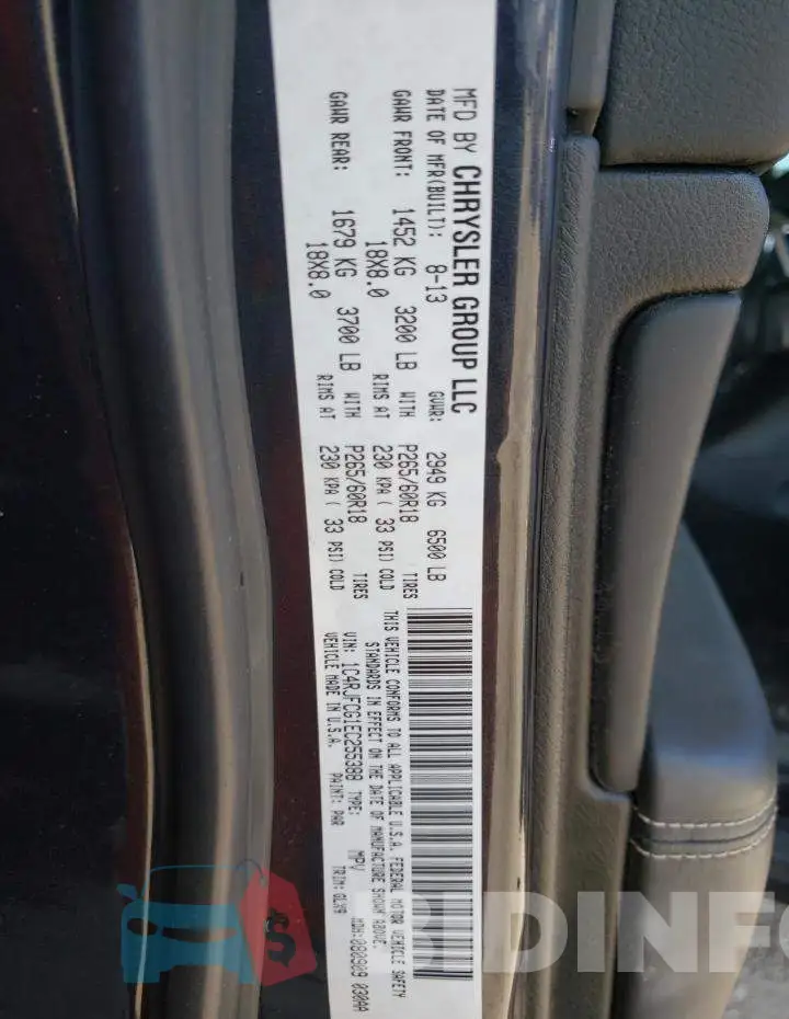 1C4RJFCG1EC255388 Photo# 13