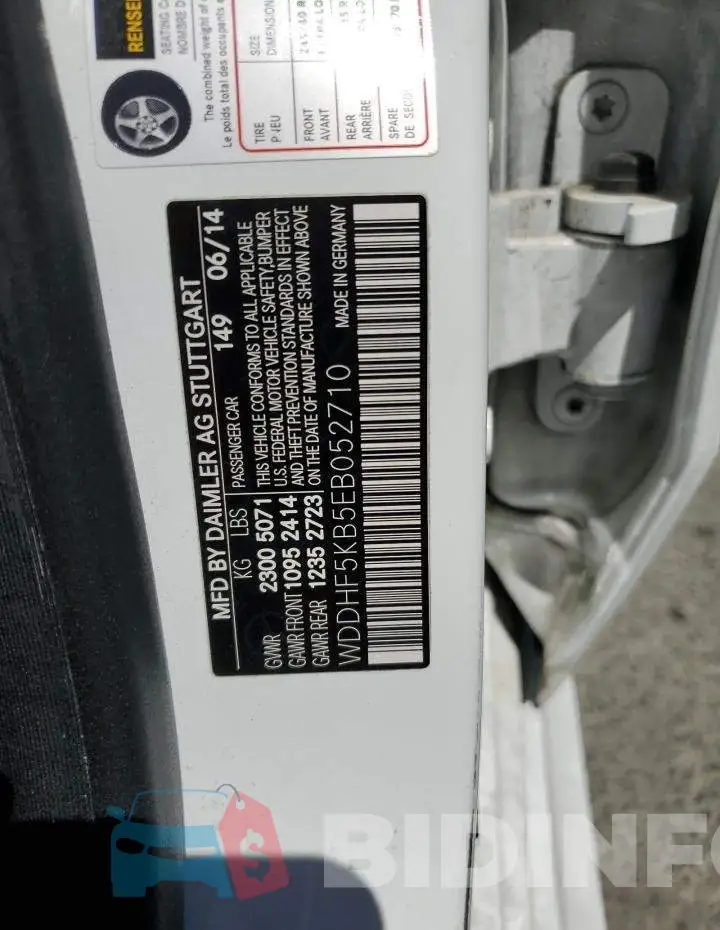 WDDHF5KB5EB052710 Photo# 13