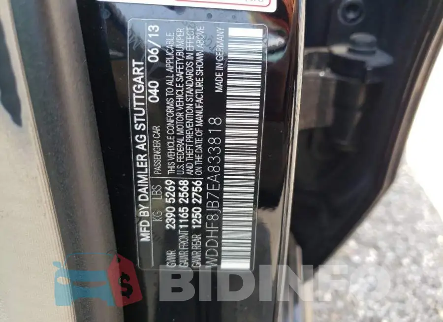 WDDHF8JB7EA833818 Photo# 13
