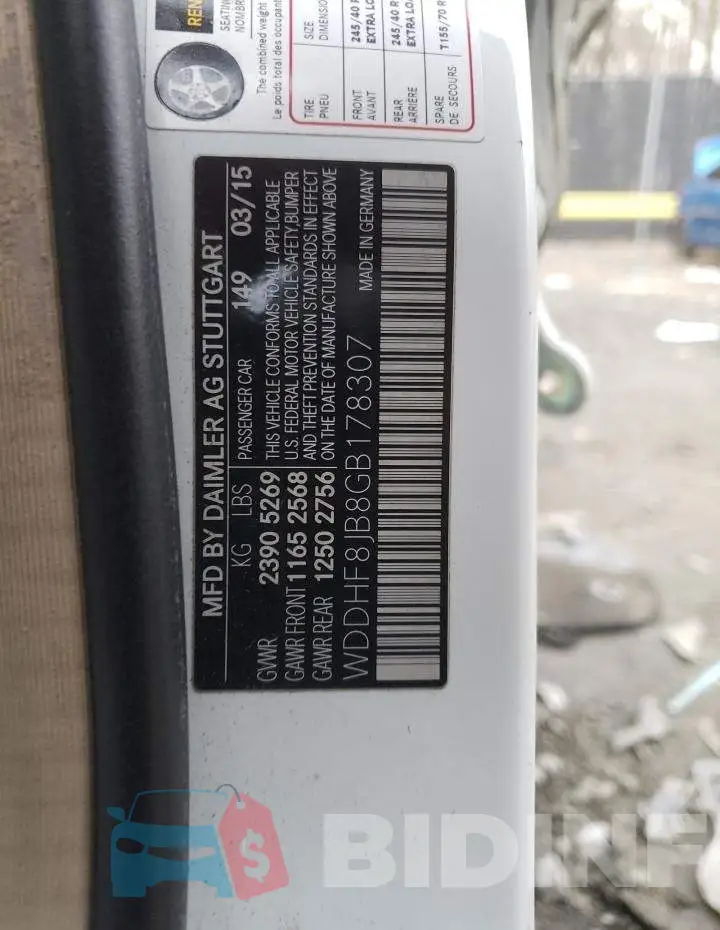 WDDHF8JB8GB178307 Photo# 12