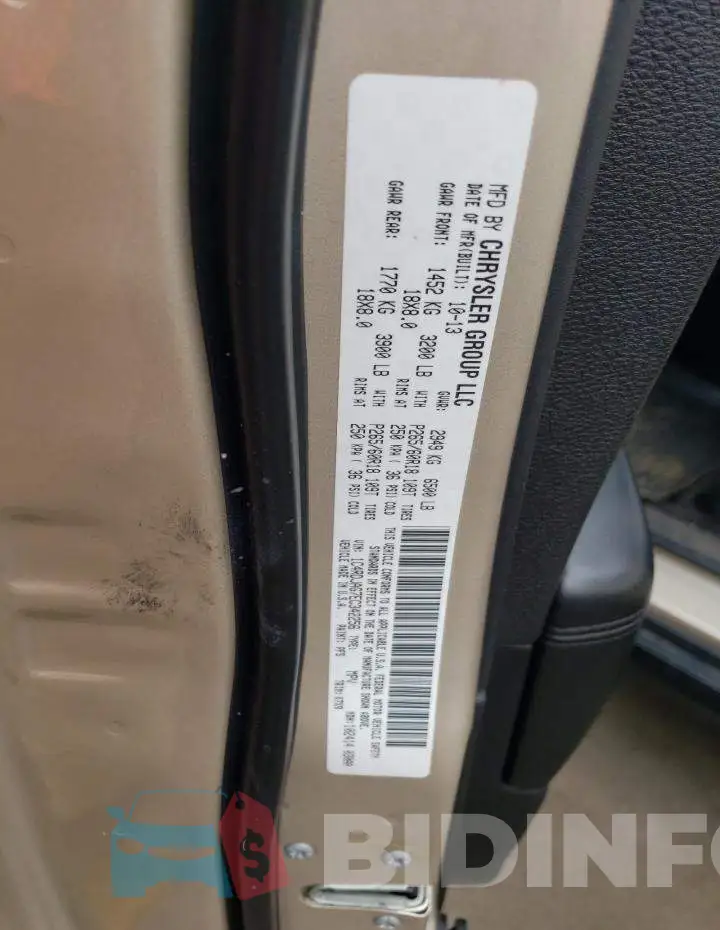 1C4RDJAG7EC342256 Photo# 13