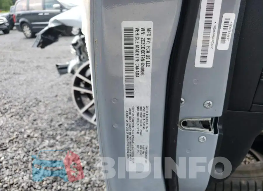 2C3CDXCT9NH240896 Photo# 12
