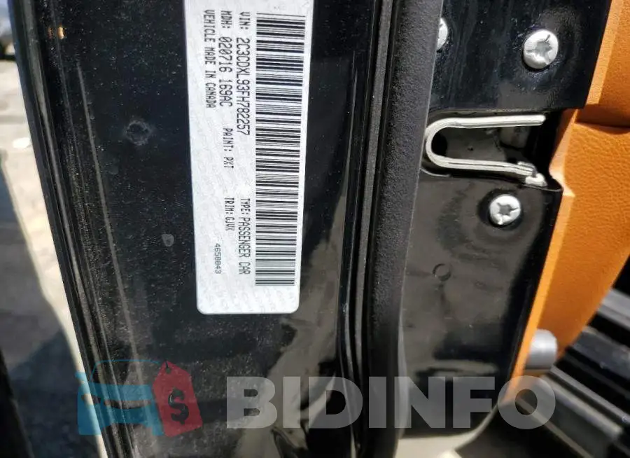 2C3CDXL93FH782257 Photo# 12