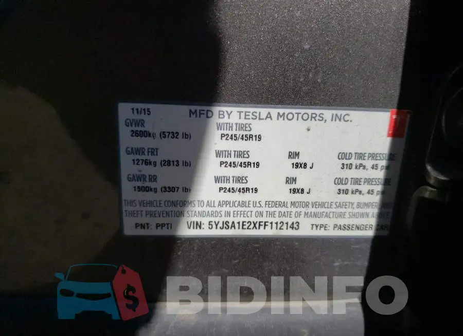 5YJSA1E2XFF112143 Photo# 12