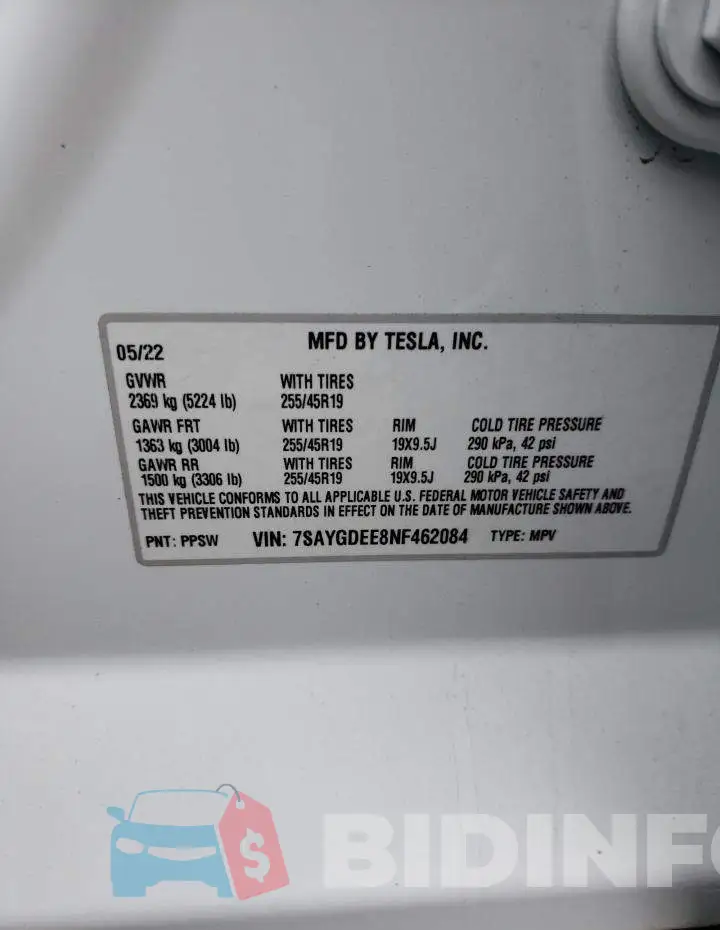 7SAYGDEE8NF462084 Photo# 12