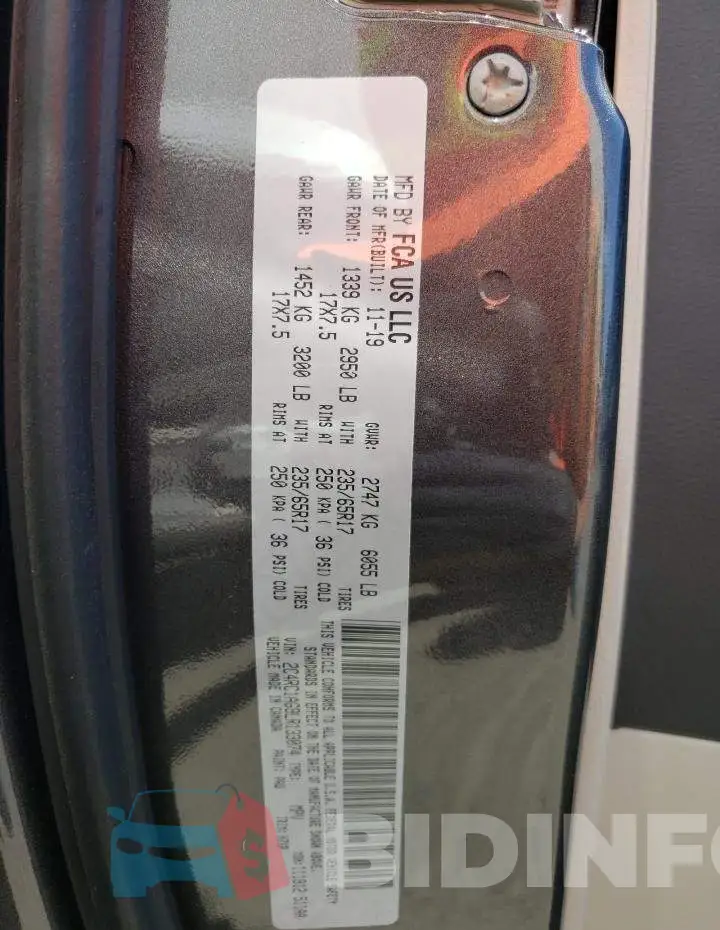 2C4RC1AG9LR133074 Photo# 13