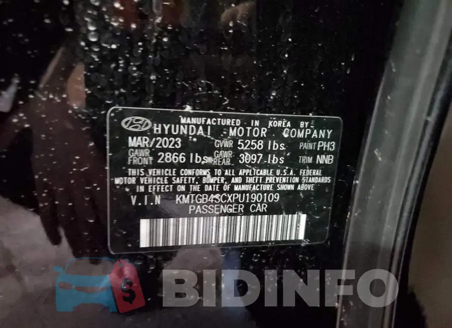 KMTGB4SCXPU190109 Photo# 12
