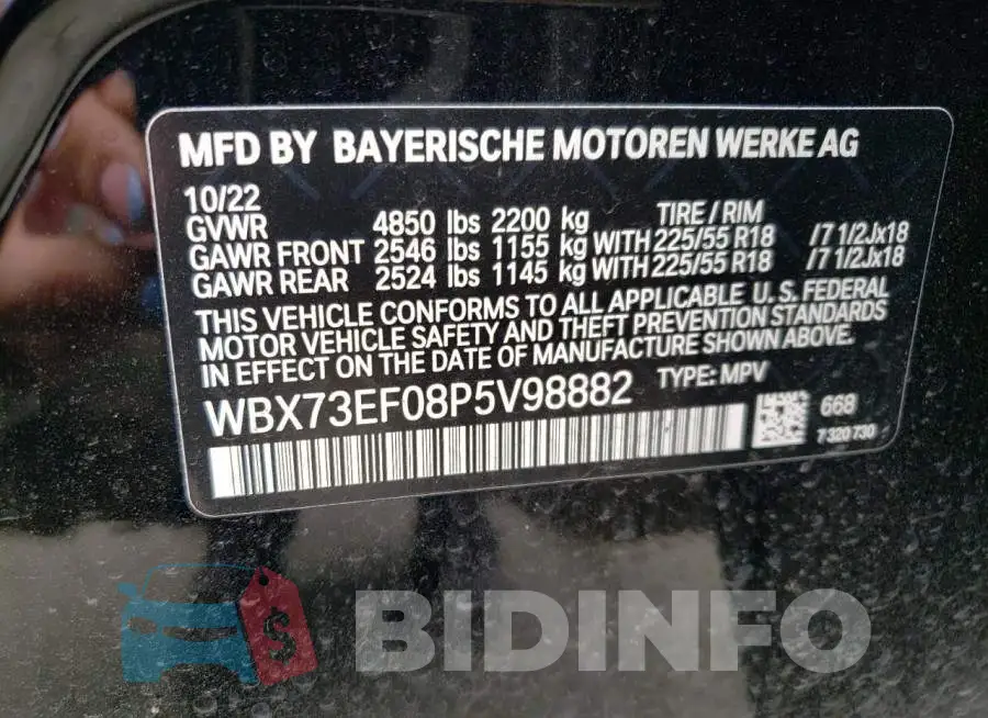 WBX73EF08P5V98882 Photo# 14