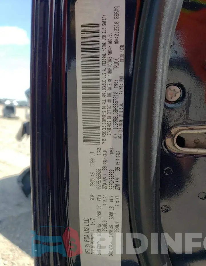 1C6RR6LG8HS657810 Photo# 12