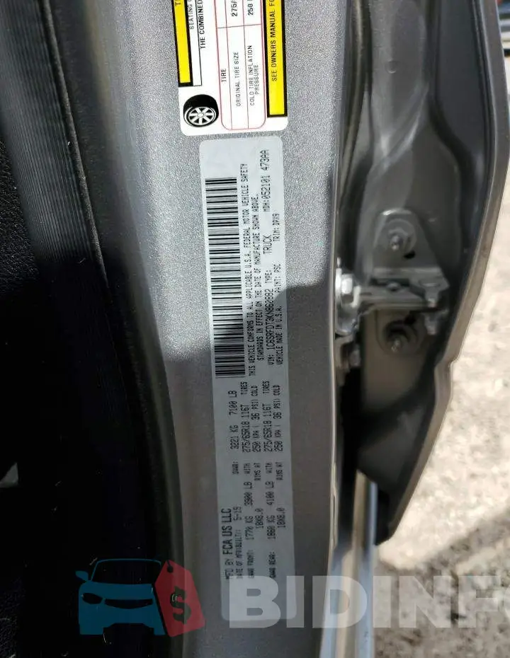 1C6SRFDT3KN860882 Photo# 12
