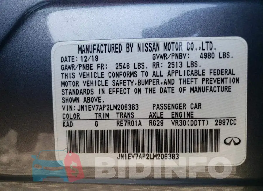 JN1EV7AP2LM206383 Photo# 12