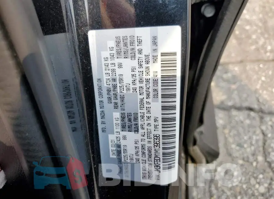 JM3KFBDM1M1396396 Photo# 12