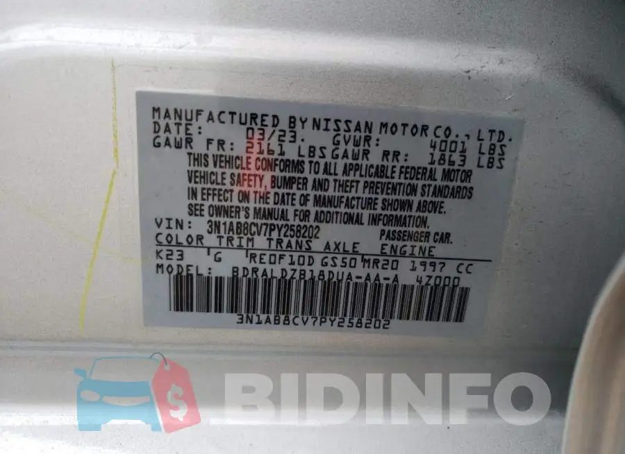 3N1AB8CV7PY258202 Photo# 12