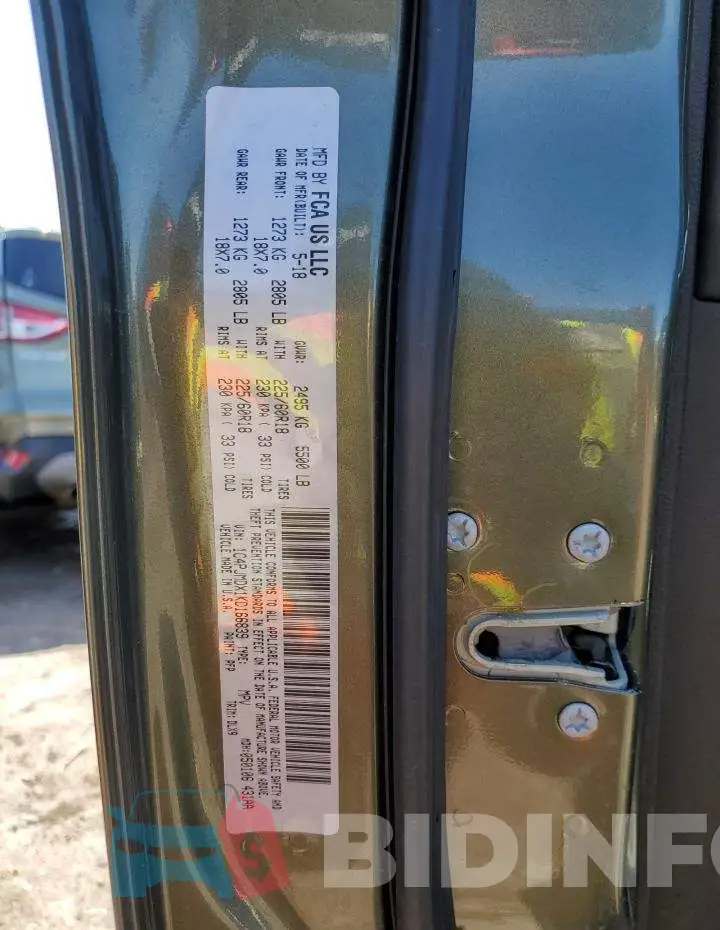 1C4PJMDX1KD166839 Photo# 13