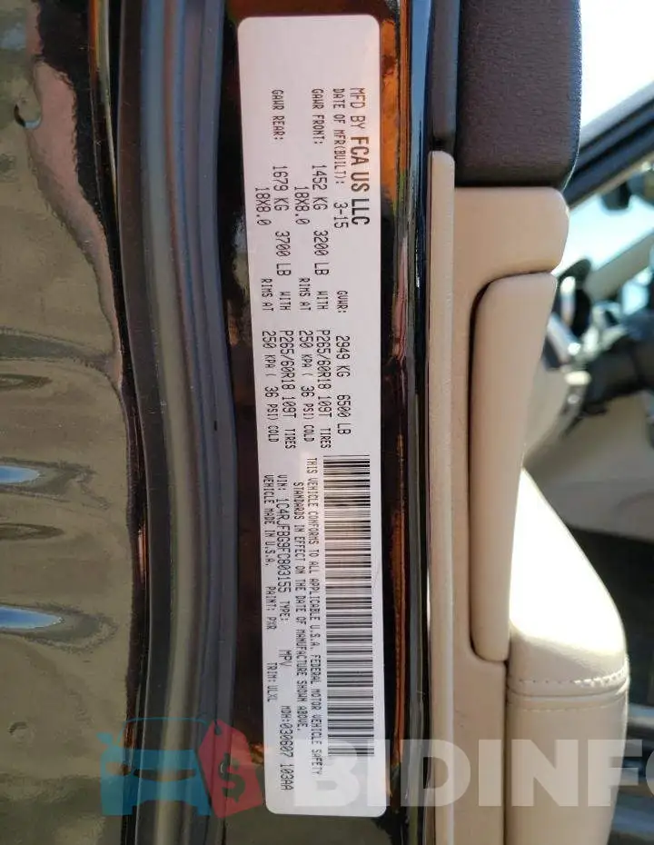 1C4RJFBG9FC803155 Photo# 13