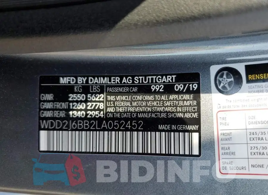 WDD2J6BB2LA052452 Photo# 12