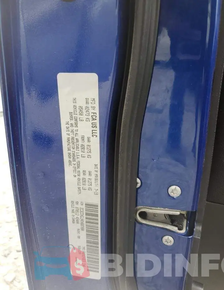 2C3CDXGJXKH687080 Photo# 12