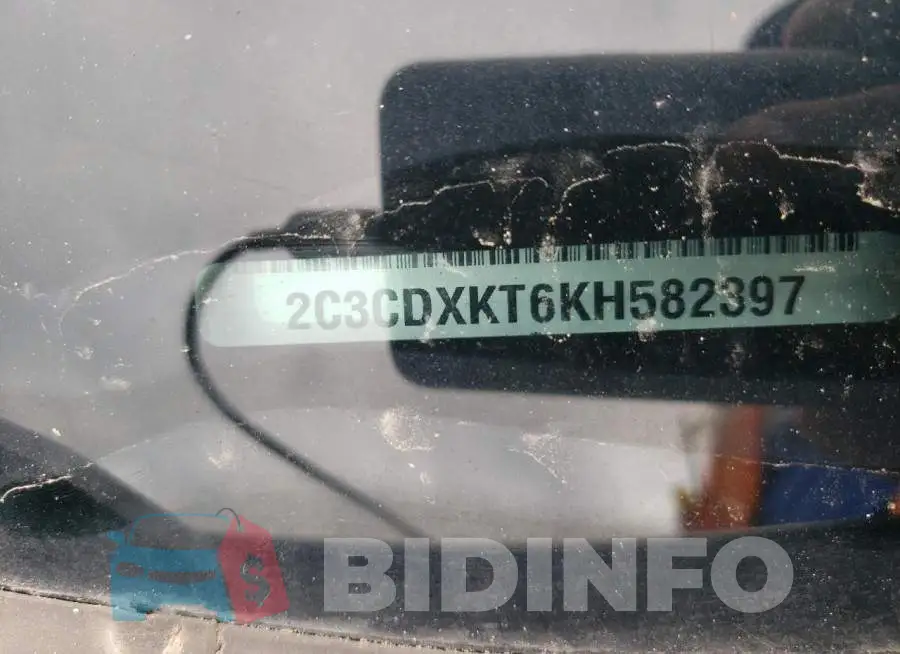 2C3CDXKT6KH582397 Photo# 12