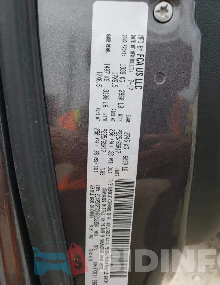 2C4RDGEG3HR852354 Photo# 13