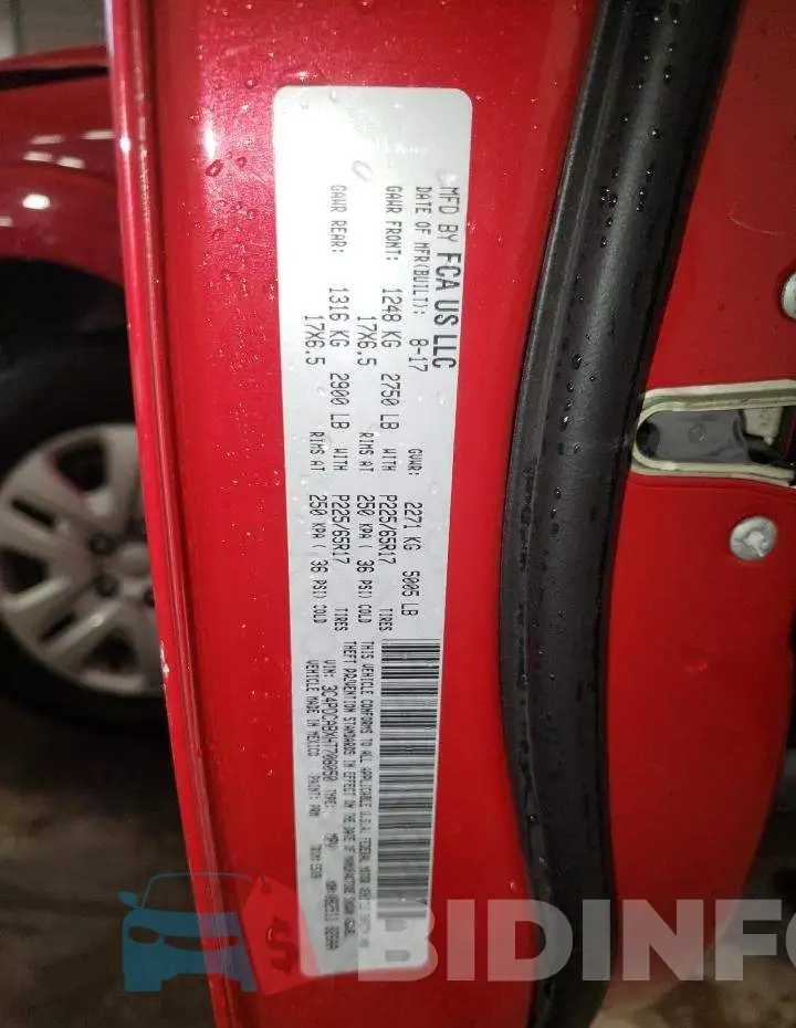 3C4PDCABXHT708050 Photo# 13