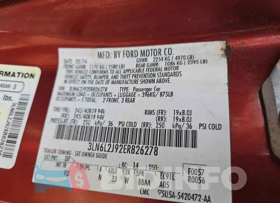 3LN6L2J92ER826278 Photo# 10