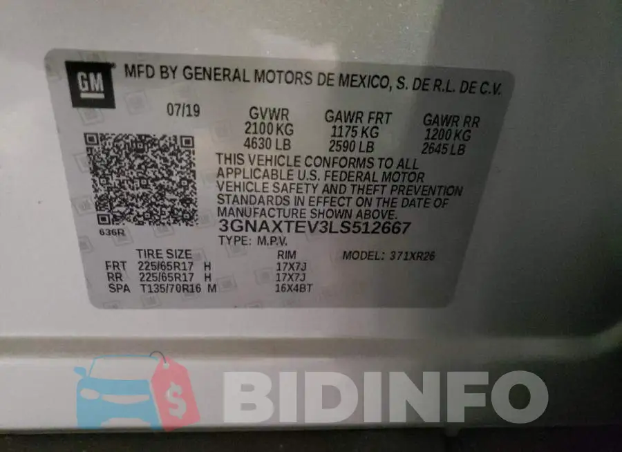 3GNAXTEV3LS512667 Photo# 12